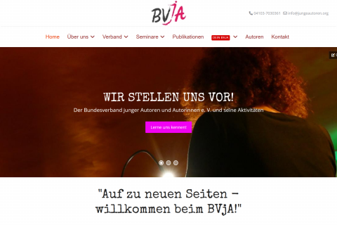 BVjA-Anthologie „Mein Best-Of zum BVjA-Jubiläum: Eine Werkschau“ - jetzt bewerben