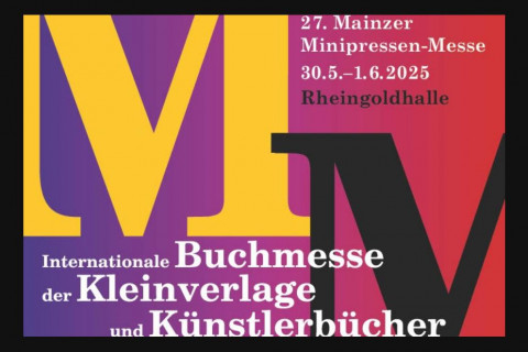 Der BVjA auf der Mainzer Minipressenmesse (30.05.-01.06.)