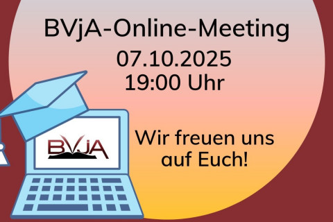 Triff den Vorstand - das BVjA-Online-Meeting am 7. Oktober 2025