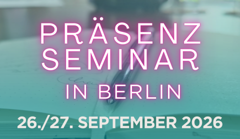 26./27.09.2026: Storytelling-Wochenend-Seminar