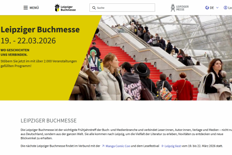 BVjA-Veranstaltungen auf der Leipziger Buchmesse 2026